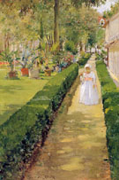 Child on a Garden Walk 1888 - William Merritt Chase