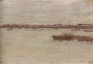 Repair Docks 1888 - William Merritt Chase