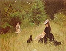 On the Lawn 1874 - Berthe Morisot