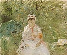 The West Nurse Angel Feeding Julie Manet 1880 - Berthe Morisot
