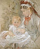 Julie with her Nurse 1880 - Berthe Morisot