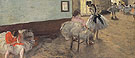 The Dance Lesson 1879 - Edgar Degas