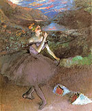 Dancer with Bouquet 1890 - Edgar Degas