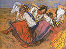 Russian Dancers 1899 - Edgar Degas