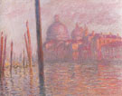 The Grand Canal and the Salute Church 1908 - Claude Monet