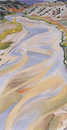 Chama River Ghost N Mex 1934 - Georgia O'Keeffe
