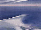 Blue Wave Maine Light Blue Sea 1926 - Georgia O'Keeffe