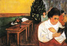 Christmas in the Brothel c1904 - Edvard Munch