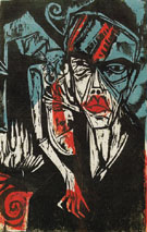 Struggles The Torments of Love 1915 - Ernst Ludwig Kirchner