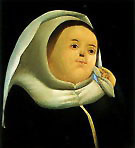 Mother Superior 1966 - Fernando Botero