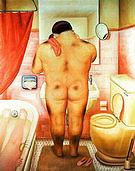 Hommage to Bonnard 1973 - Fernando Botero