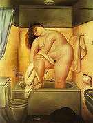 Hommage to Bonnard 1972 - Fernando Botero