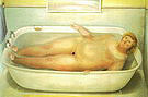 Homage to Bonnard 1975 - Fernando Botero
