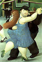 Dancers 1987 - Fernando Botero