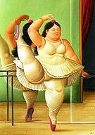 Dancer at the Pole 2001 - Fernando Botero