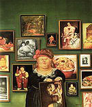 The Collector 1974 - Fernando Botero