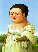 Mademoiselle Riviere 2001 - Fernando Botero