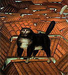 Cat on the Roof 1978 - Fernando Botero