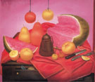 Still Life with Watermelon 1976 - Fernando Botero
