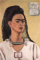 Self Portrait Dedicated to Sigmund Firestone 1940 - Frida Kahlo