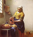 The Milkmaid c1658 - Jan Vermeer