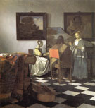 the Concert c1665 - Jan Vermeer