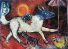 Cow with Parasol 1946 - Marc Chagall
