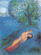 Daphnis and Chloe 1961 B - Marc Chagall