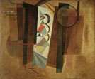 Development in Brown 1933 - Wassily Kandinsky