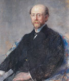 Portrait of Moise Dreyfus 1879 - Mary Cassatt