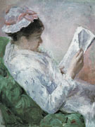 Woman Reading 1878 - Mary Cassatt