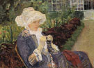 The Garden 1880 - Mary Cassatt