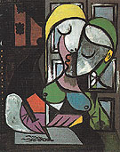 Woman Writing 1934 - Pablo Picasso