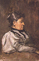 Portrait of the Artists Mother 1896 B - Pablo Picasso