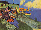 Gypsy Outside La Musciera 1900 - Pablo Picasso