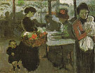Montmartre Brasserie The Flower Vender 1900 - Pablo Picasso