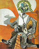 Musketeer with Pipe 1968 - Pablo Picasso