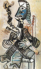 The Smoker 1968 - Pablo Picasso