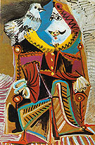 Musketeer with Dove 1969 - Pablo Picasso