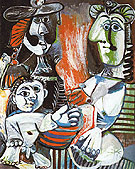 The Family 1970 - Pablo Picasso