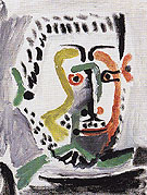 Mans Head 1965 - Pablo Picasso