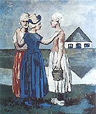 Three Dutch Girls 1905 - Pablo Picasso