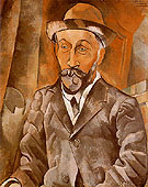 Portrait of Clouis Sagot 1909 - Pablo Picasso