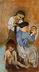 La Coiffure 1906 - Pablo Picasso