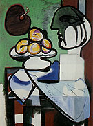 Still Life with Bust Bowl and Palette 1932 - Pablo Picasso