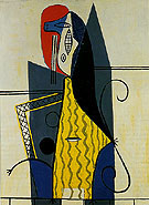 Woman in an Armchair 1927 - Pablo Picasso
