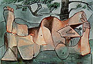 Nude Beneath a Pine Tree 1959 - Pablo Picasso
