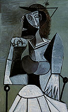 Seated Woman 1945 - Pablo Picasso