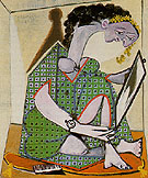 Woman with a Watch 1936 - Pablo Picasso