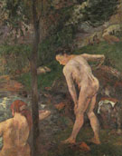 Two Girls Bathing 1887 - Paul Gauguin